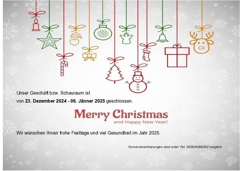 Weihnachten 2024-2025